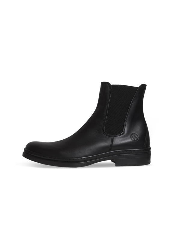 Vasky Pánské kožené chelsea boty černé Vasky Chelsea