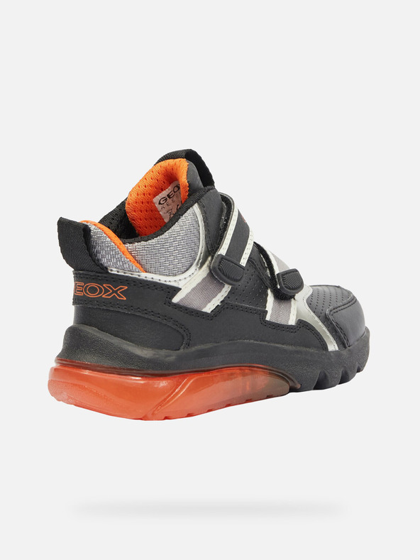 Geox Černé chlapecké tenisky Geox Ciberdron