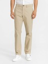 GAP Kalhoty essential khaki straight fit GapFlex GAP