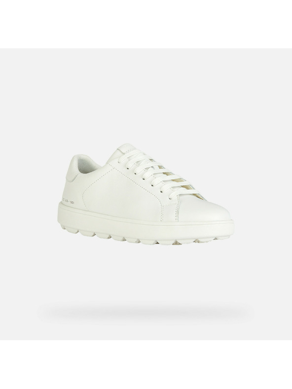 Geox Bílé dámské tenisky Geox Spherica ecub-1