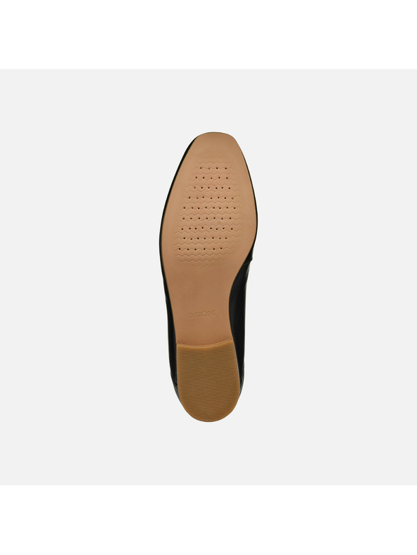 Geox Černé dámské mokasíny Geox Mantinea