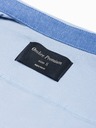 Ombre Clothing Světle modrá pánská košile K540