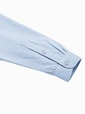 Ombre Clothing Světle modrá pánská košile K540
