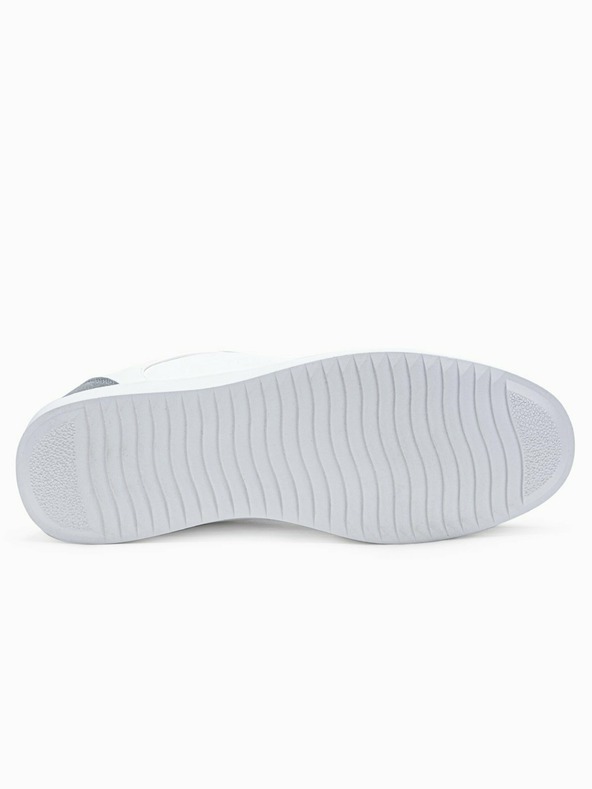 Ombre Clothing Bílé pánské tenisky Ombre Clothing T373