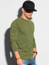 Ombre Clothing Zelené pánské basic tričko Ombre Clothing
