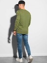 Ombre Clothing Zelené pánské basic tričko Ombre Clothing