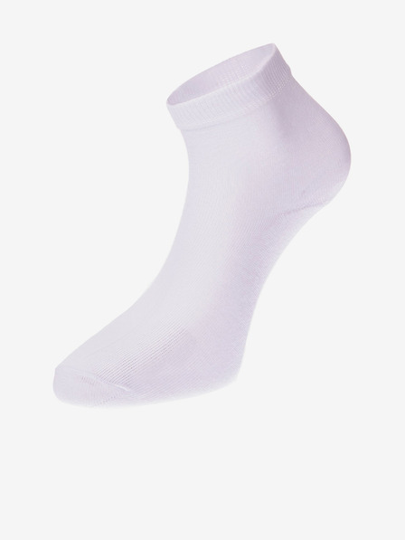 ALPINE PRO Bílé unisex ponožky - 2 páry ALPINE PRO 2ULIANO