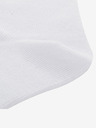 ALPINE PRO Bílé unisex ponožky - 2 páry ALPINE PRO 2ULIANO