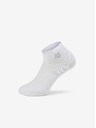 ALPINE PRO Unisex ponožky coolmax ALPINE PRO RED DEER bílá