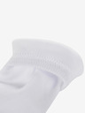 ALPINE PRO Sada tří párů unisex ponožek v bílé barvě ALPINE PRO 3UNICO