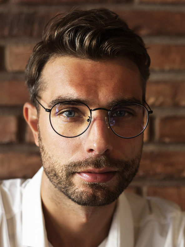 VEYREY VeyRey Brýle blokující modré světlo oválné Doiley černé
