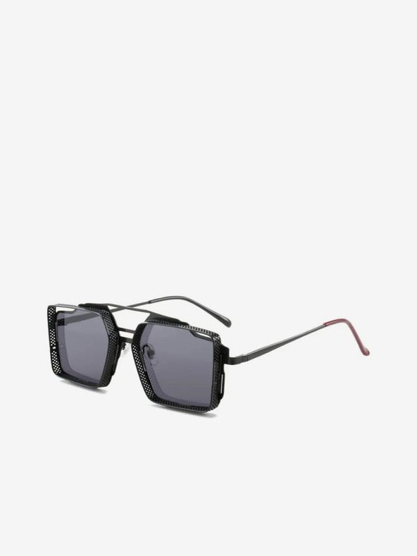 VEYREY Černé unisex sluneční brýle VeyRey Steampunk Sosrael