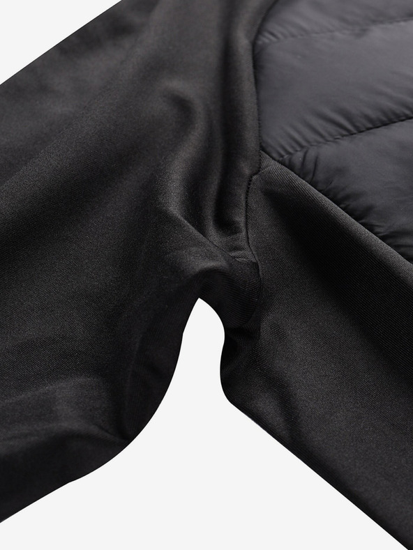 ALPINE PRO Černé dámské zimní hi-therm šaty ALPINE PRO OMERA