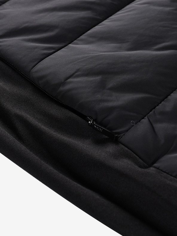 ALPINE PRO Černé dámské zimní hi-therm šaty ALPINE PRO OMERA