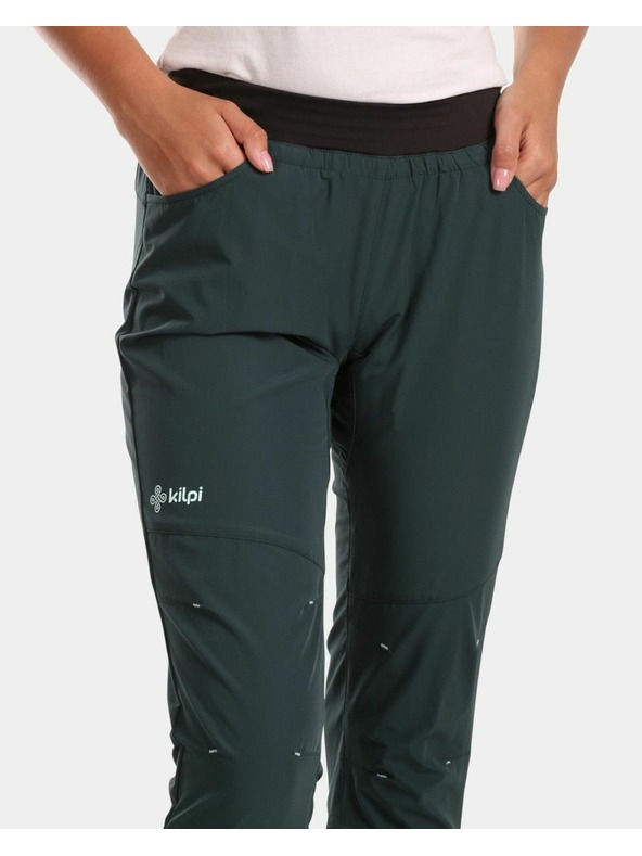 Kilpi Dámské outdoorové kalhoty Kilpi MIMI-W Tmavě zelená