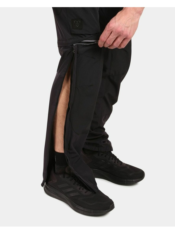 Kilpi Pánské outdoorové odepínací kalhoty Kilpi HOSIO-M Černá