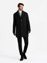 Ombre Clothing Pánský jednořadý kabát Ombre Clothing