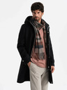 Ombre Clothing Pánský kabát s kapucí Ombre Clothing