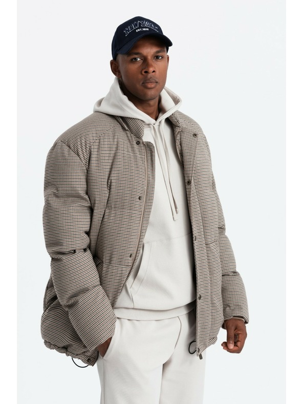 Ombre Clothing Silně zateplená pánská bunda Ombre Clothing