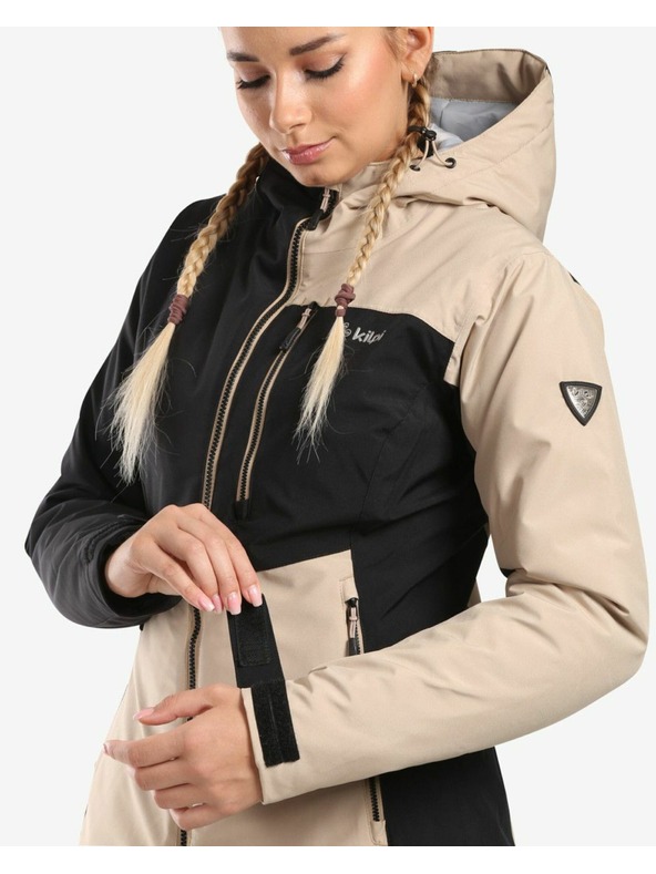 Kilpi Dámská lyžařská bunda Kilpi FLIP-W Béžová