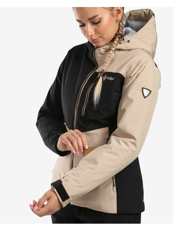 Kilpi Dámská lyžařská bunda Kilpi FLIP-W Béžová