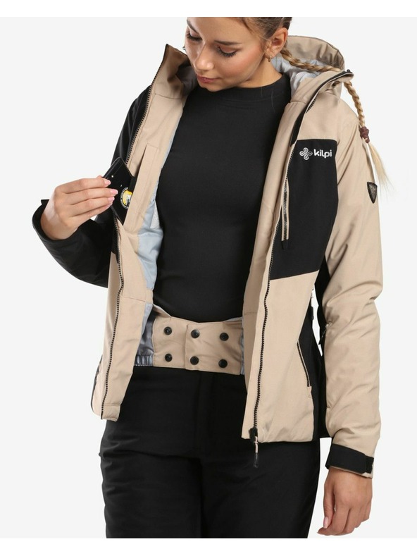 Kilpi Dámská lyžařská bunda Kilpi FLIP-W Béžová