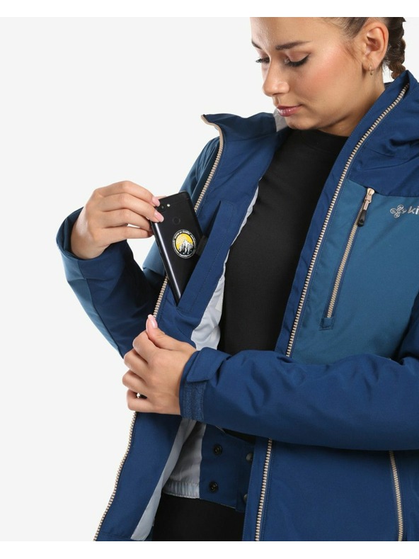 Kilpi Dámská lyžařská bunda Kilpi FLIP-W Tmavě modrá