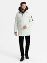 Ombre Clothing Pánská outdoorová dlouhá bunda parka Ombre Clothing