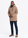 Ombre Clothing Pánská dlouhá bunda parka Ombre Clothing