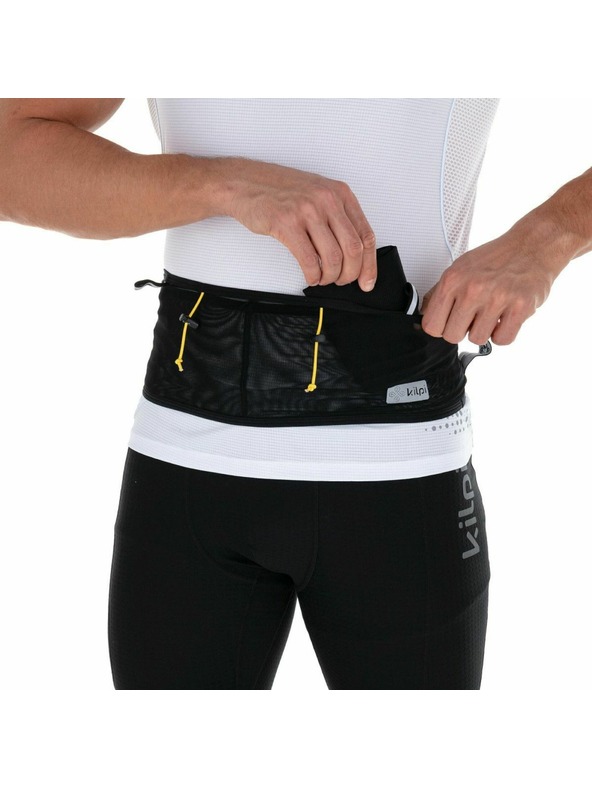 Kilpi Běžecký elastický pásek Kilpi BELDY-U Černá