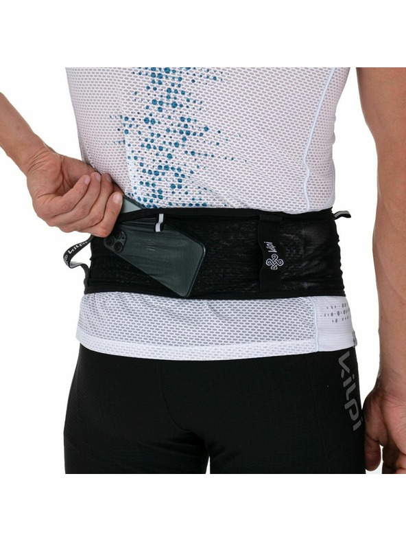 Kilpi Běžecký elastický pásek Kilpi BELDY-U Černá