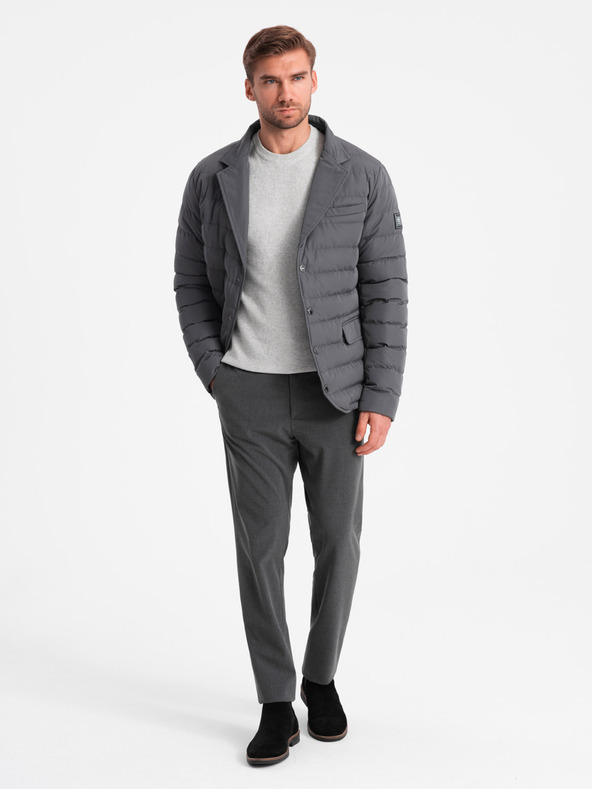 Ombre Clothing Pánská prošívaná bunda Ombre Clothing