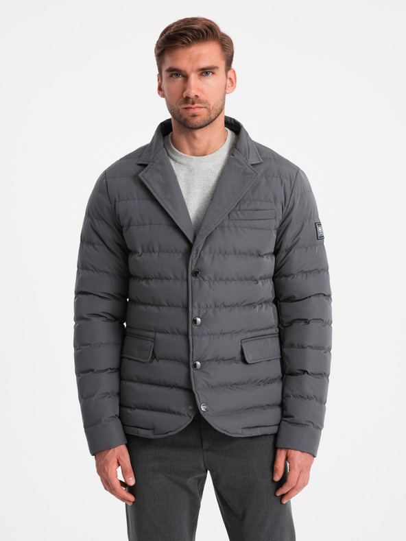 Ombre Clothing Pánská prošívaná bunda Ombre Clothing