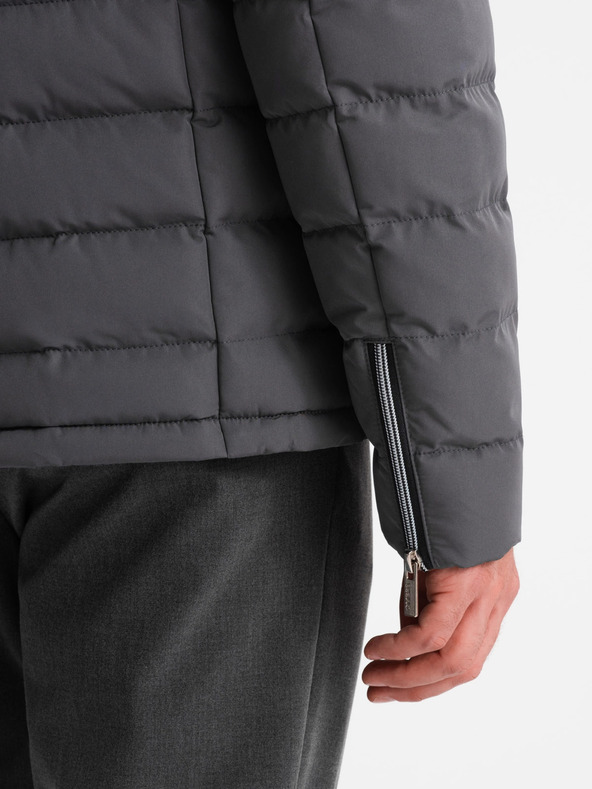 Ombre Clothing Pánská prošívaná bunda Ombre Clothing