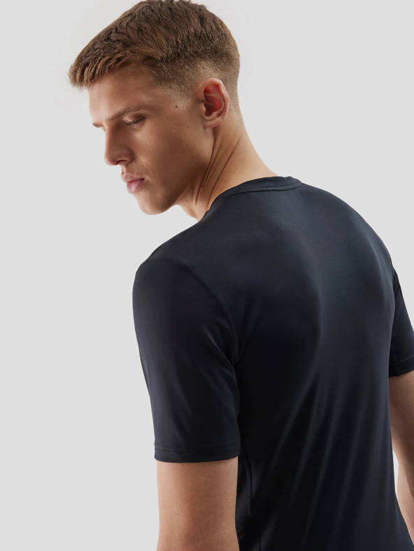 4F Pánské sportovní tričko slim z recyklovaných materiálů 4F