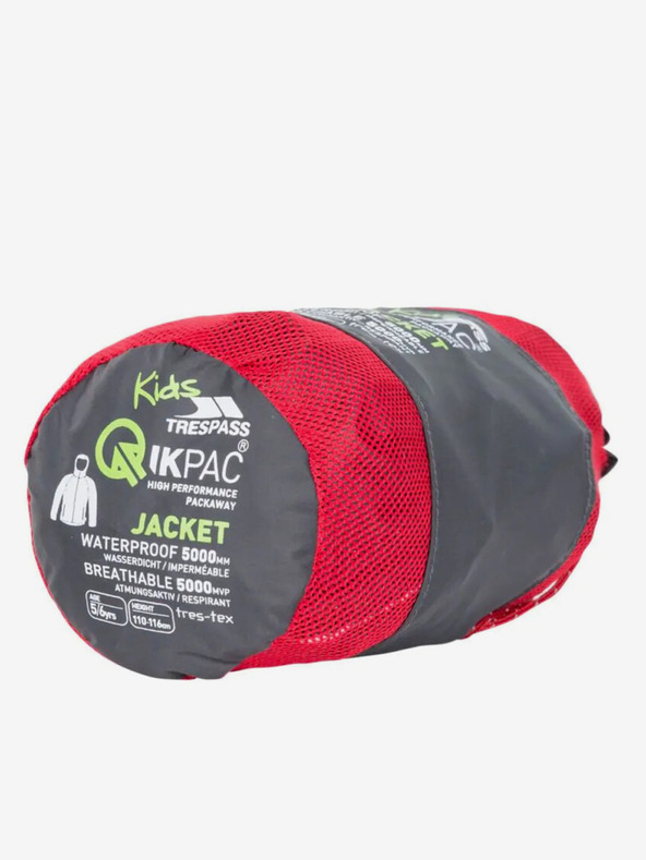 Trespass Dětská nepromokavá bunda Trespass QIKPAC X