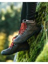 Kilpi Barefoot outdoorová obuv Kilpi BARE HIGH WP-U Hnědá