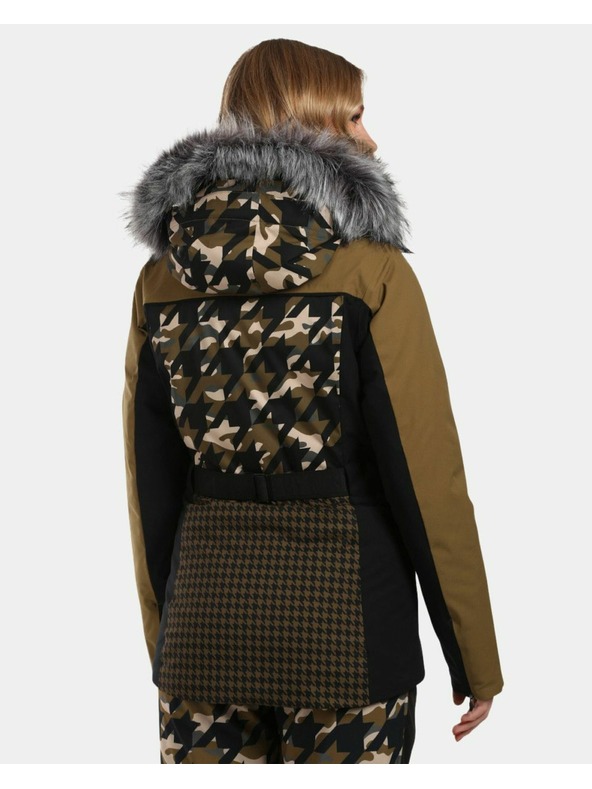 Kilpi Dámská lyžařská bunda Kilpi CLAIR-W Khaki