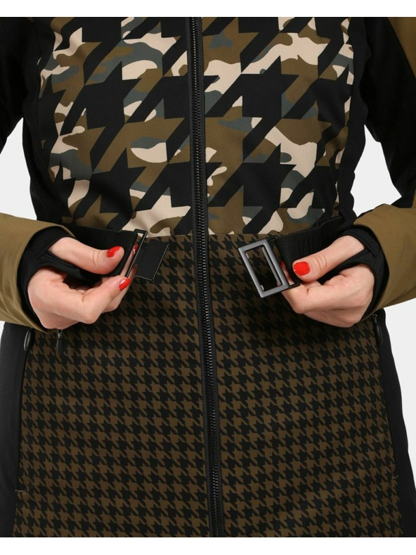 Kilpi Dámská lyžařská bunda Kilpi CLAIR-W Khaki