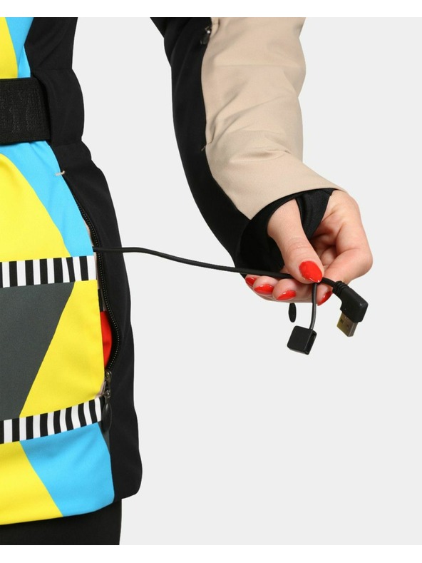 Kilpi Dámská lyžařská bunda Kilpi CLAIR-W Béžová