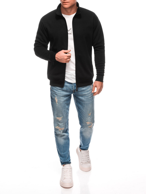 Edoti Pánská mikina bez kapuce Edoti