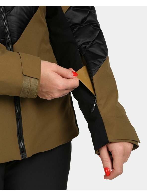 Kilpi Dámská lyžařská bunda Kilpi LIN-W Khaki