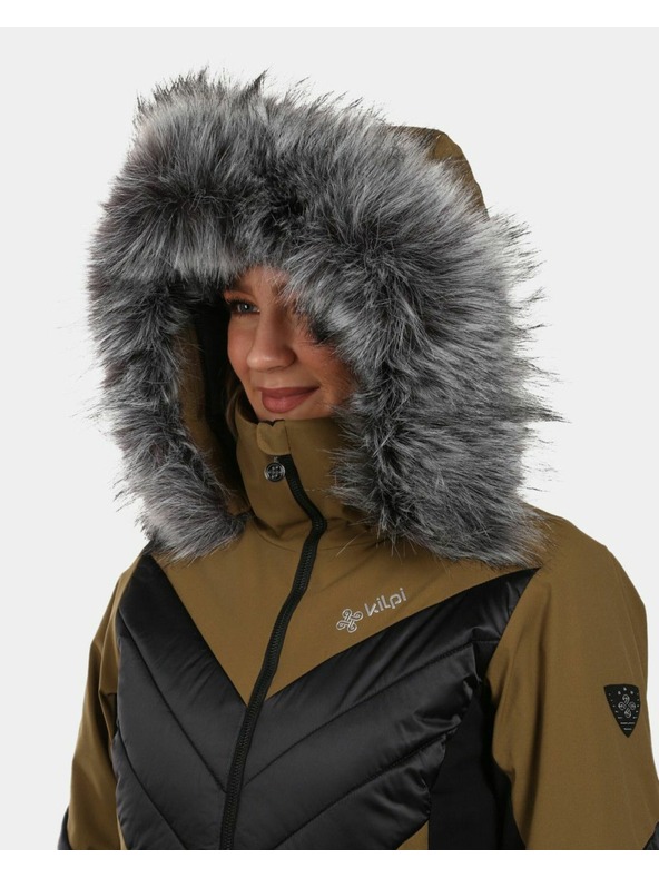 Kilpi Dámská lyžařská bunda Kilpi LIN-W Khaki