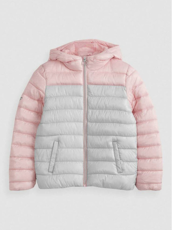 4F Dívčí prošívaná bunda 4F