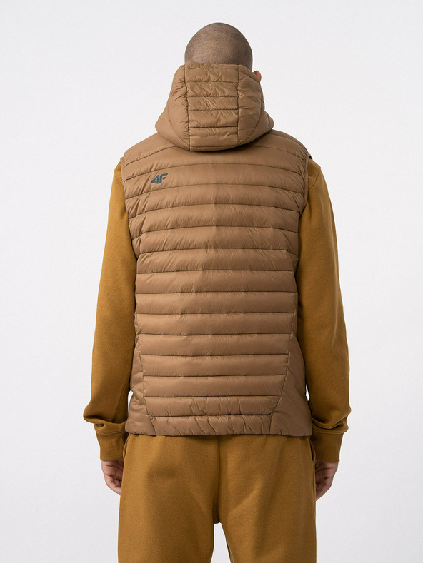 4F Pánská prošívaná vesta 4F