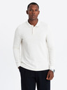 Ombre Clothing Pánské polo tričko s dlouhým rukávem Ombre Clothing