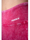 Nebbia Washed legíny s vysokým pasem LEGACY 777 XS,red