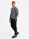 Ombre Clothing Klasický pánský svetr s kulatým výstřihem Ombre Clothing