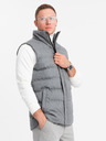 Ombre Clothing Pánská prošívaná vesta Ombre Clothing