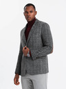Ombre Clothing Elegantní pánské strukturované pletené sako Ombre Clothing